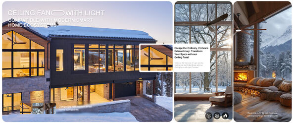 calidad Fan de techo remota del LED fábrica