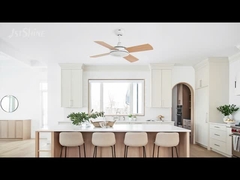 36 pulgadas pequeño ventilador de techo con hoja de MDF motor de CA para el cuarto de los niños