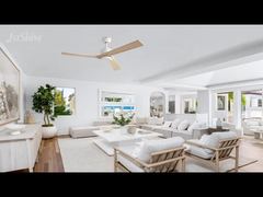 ventilador de techo de madera maciza