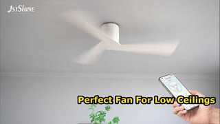 El mejor ventilador de techo de perfil bajo para techos bajos