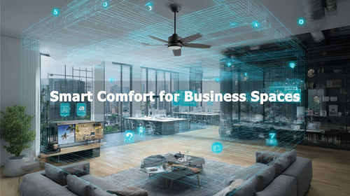 Últimos blogs de la empresa sobre Cómo los Ventiladores de Techo con Control Inteligente Están Revolucionando los Espacios Domésticos y Comerciales