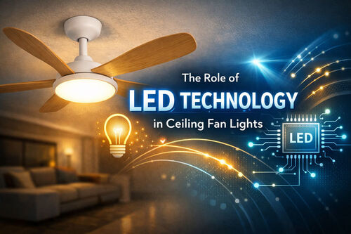 Últimos blogs de la empresa sobre El papel de la tecnología LED en las luces de ventiladores de techo