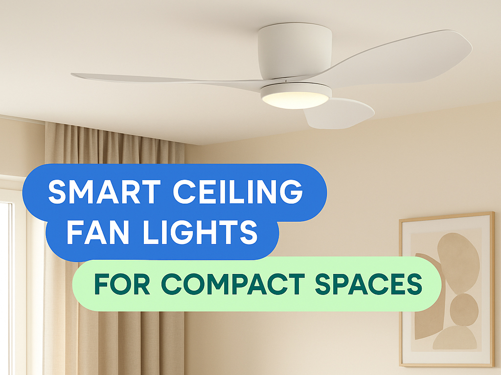 Últimos blogs de la empresa sobre Luces de ventilador de techo para apartamentos e interiores compactos
