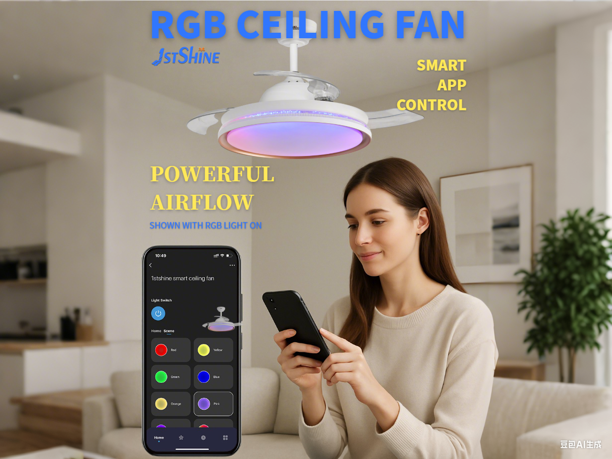 Últimos blogs de la empresa sobre El Cambio de Poder: Cómo los Motores DC y el Control Inteligente Están Redefiniendo las Luces de los Ventiladores de Techo