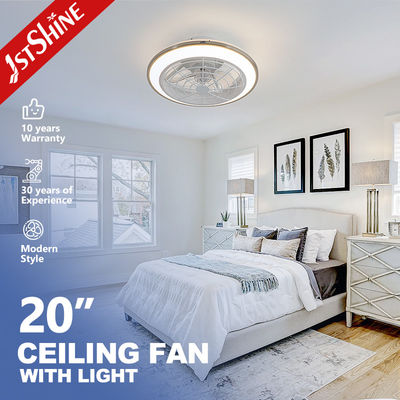 comprar Ventilador de techo de dormitorio de tamaño pequeño con alto flujo de aire de 20 pulgadas de diámetro y control remoto Fabricación en línea