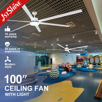 comprar Ventilador de techo industrial de 100' con ventilador de aire comercial de interior de gran tamaño Fabricación en línea