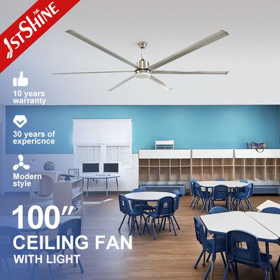 comprar Refrigeración de espacios industriales con ventilador de techo de 100 pulgadas y motor de viento natural de 10 años Fabricación en línea