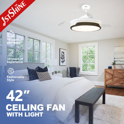 comprar Moderno retráctil DC 65W Smart Ventilador de techo luz apagable 5 velocidad Fabricación en línea