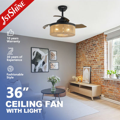 comprar Ventilador de techo pequeño de 36 pulgadas con función de iluminación LED de control remoto y aire acondicionado Fabricación en línea