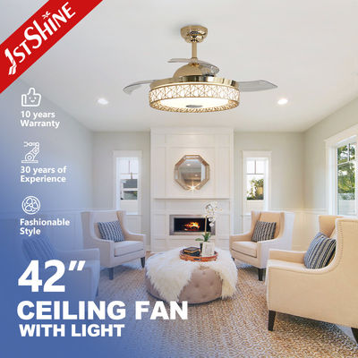 comprar Ventilador de techo LED de ahorro de energía con control remoto 3 * PC cuchillas estilo europeo moderno Fabricación en línea