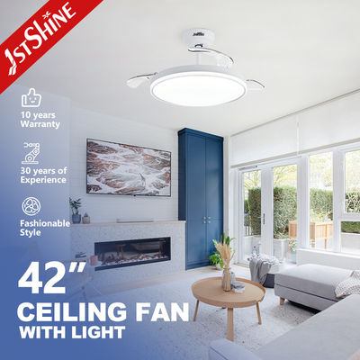 comprar 110-240V/50Hz-60Hz 42 pulgadas ventilador de techo decorativo blanco para el hogar hotel y oficina Fabricación en línea