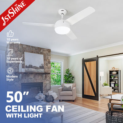comprar 50 pulgadas 3 cuchilla de MDF 35W 5 velocidades control remoto ventilador de techo LED con luz Fabricación en línea