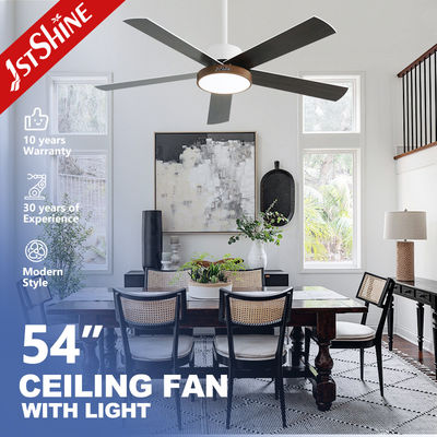 comprar Bajo ruido DC motor de ventilador de techo luz con 6 velocidades de control remoto carcasa blanca Fabricación en línea
