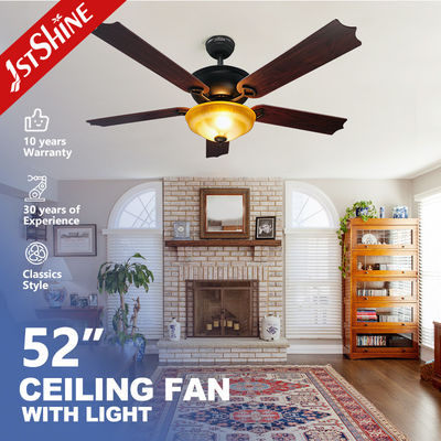 comprar Bajo ruido ahorro de energía clásico 5 cuchillas ventilador de techo modelo de ingeniería para el hogar Fabricación en línea