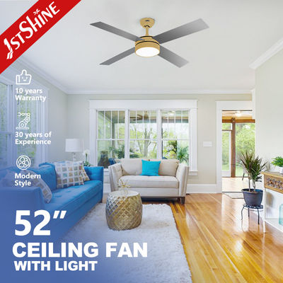 comprar CCC Modern ventilador de techo con luz y control remoto 4 hojas de MDF Fabricación en línea