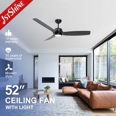 comprar Cuchillas de plástico con ventilador de techo de control remoto de 5 velocidades con luz LED decorativa Fabricación en línea