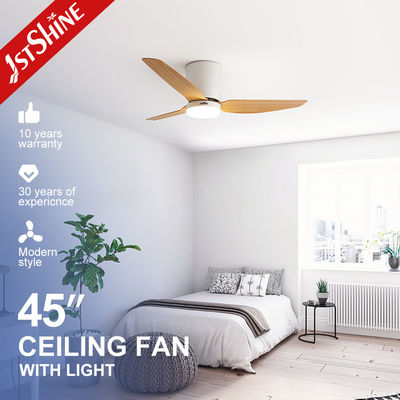 comprar 45 pulgadas de plástico de la lámina del ventilador montaje 3 cuchillas apagable luz LED Fabricación en línea