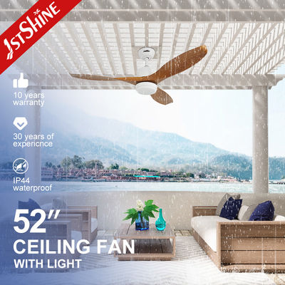 comprar Fan de techo llevada plástica del ABS al aire libre de la prenda impermeable IP44 teledirigida Fabricación en línea