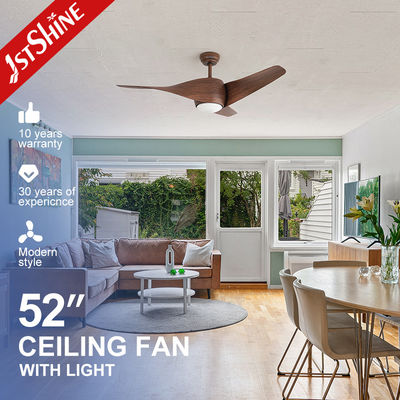 comprar 52 pulgadas de ahorro de energía baja potencia 6 velocidad de elección de control de plástico APP ventilador de techo inteligente con luz Fabricación en línea