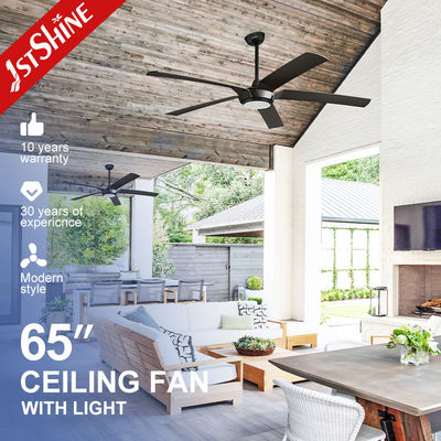 comprar Ventilador de techo interior con luz y amortiguador de material de soporte de cuerpo de motor de 6 velocidades de CC Fabricación en línea