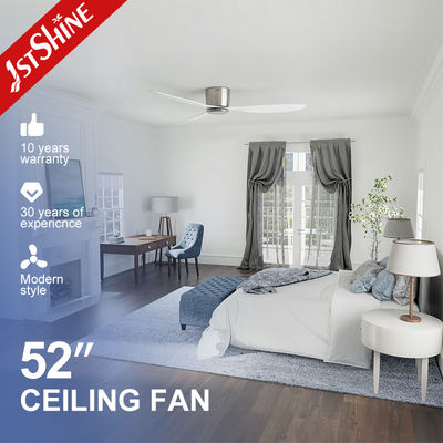 comprar Luz de perfil bajo ventilador de techo de plástico de 52 pulgadas motor DC de 6 velocidades ahorro de energía Fabricación en línea