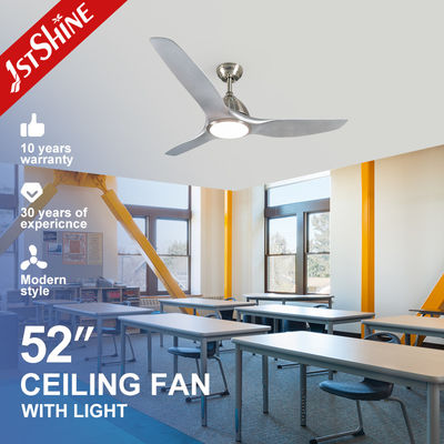 comprar Logotipo de encargo plástico de la fan de techo de la pulgada 220v Dimmable LED del OEM 52 Fabricación en línea