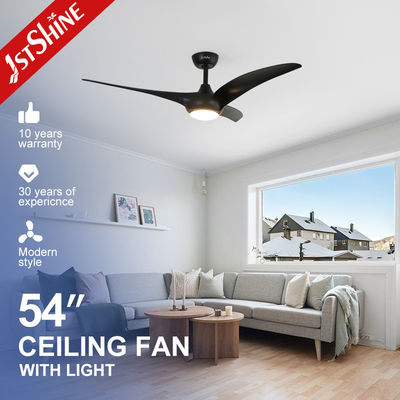 comprar Ventilador de techo de hélice decorativo con motor ABS blade DC negro claro Fabricación en línea