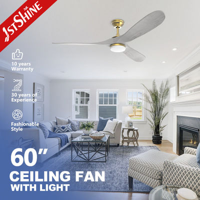 comprar Fácil de instalar y Función fresca 1stshine ventilador de techo LED con diseño de madera sólida Fabricación en línea