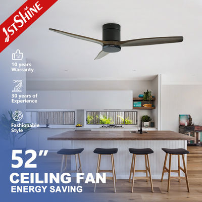 comprar Diseño contemporáneo 1stshine ventilador de techo LED con cuchillas de madera maciza montaje de chorro 2-en-1 Fabricación en línea