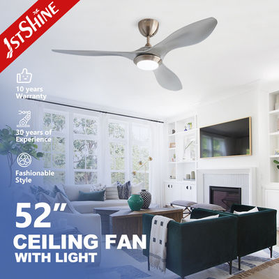 comprar Elegante diseño de plata ventilador de techo de 52 pulgadas con control remoto de 6 velocidades Fabricación en línea