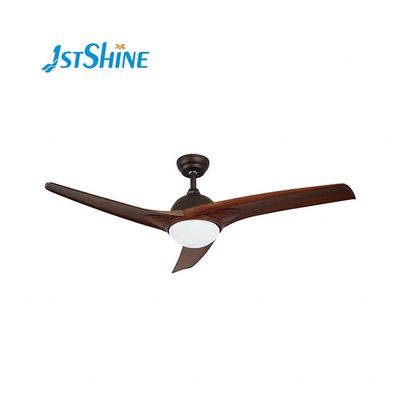 3000K Temperatura de color Modern 3 cuchillas ventilador de techo con motor AC 220V y cuchillas ABS