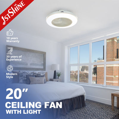 Control de la aplicación inteligente 20 pulgadas de montaje de ventilador de techo LED para el dormitorio