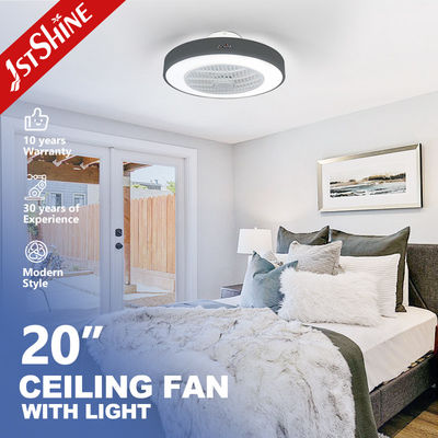 ETL Dimmable 3 Color Dormitorio ventilador de techo Luz 20 pulgadas