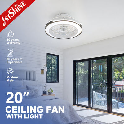 Buen precio Apoyo de atenuación Sí 1stshine LED ventilador de techo Blanco para una fácil instalación en el dormitorio en línea