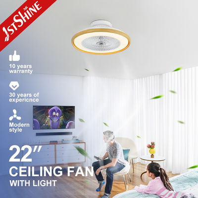 Ventilador de techo LED con control remoto y alto flujo de aire 110-240V/50Hz-60Hz de perfil bajo