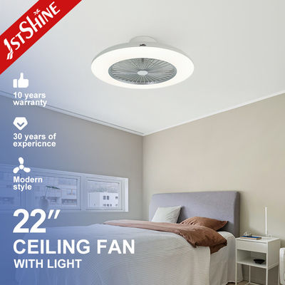 1stshine LED ventilador de techo 10- Smart control remoto y 6 velocidades Ideal para dormitorios de techo bajo