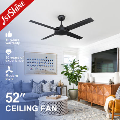 35 Watt de cuchilla de metal ventilador de techo ahorro de energía silencioso decorativo