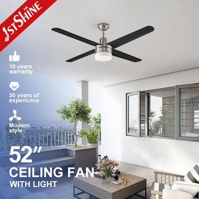 SAA 52in 110V ventilador de techo LED moderno con cuchillas de metal
