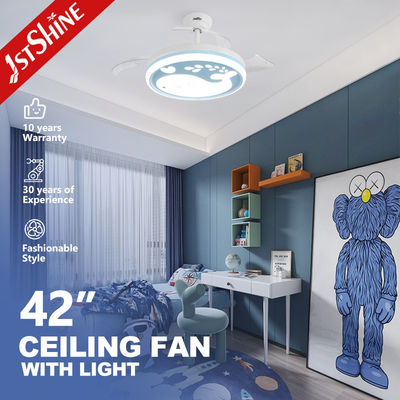 42 pulgadas de lámpara de ventilación de techo plegable con motor DC y control remoto