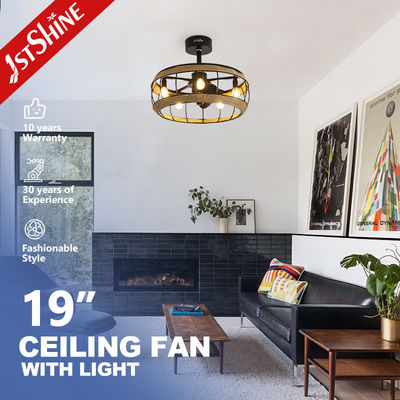 1stshine Ventilador de techo con aire de refrigeración ligero Luz y estilo asiático del sudeste Tejido a mano