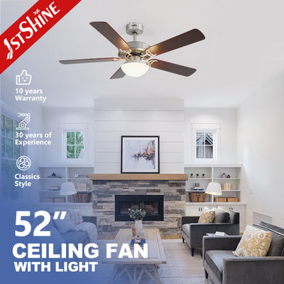 Diseño moderno Smart Home control remoto LED ventilador de techo luz con 2- cobertura