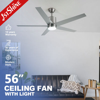 5 palas de MDF Fancy 56 pulgadas ventilador de techo LED con 5 velocidades de elección y alta CRI Ra 100