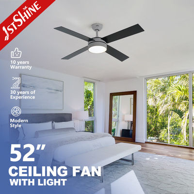 6 Velocidad Ventilador de techo LED con control remoto para sala de estar Motor de cobre puro OEM / ODM