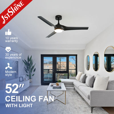 Fan de techo LED de alto flujo de aire 220V Diseño simple con control remoto y fuente de luz