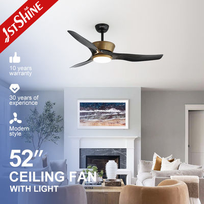Ventilador de techo LED de 64 pulgadas silencioso motor de corriente continua de alta velocidad