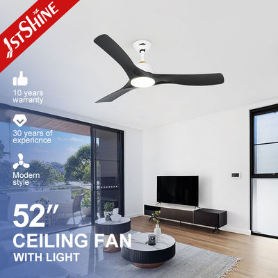 3 ABS Blade Motor DC silencioso ventilador de techo de alta velocidad con luz
