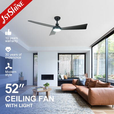 Fan de techo de la luz de Dimmable LED de 52 pulgadas con velocidades teledirigida de las luces 6