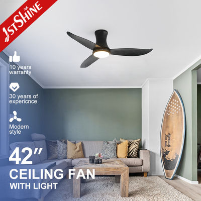 Control remoto ventilador de techo LED de 42 pulgadas con cuchillas ABS y fuente de luz de 3 colores