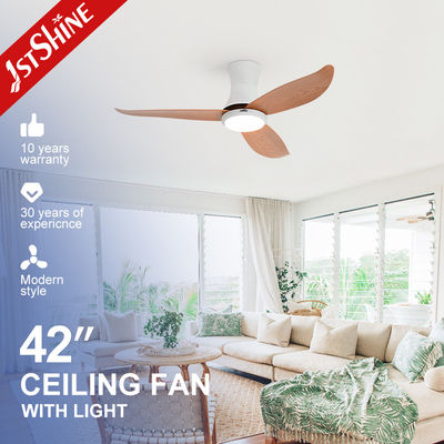 Smart Home Ventilador de techo ABS de alta velocidad con 6 velocidades de control remoto de color LED