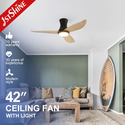 3 cuchilla de plástico 6 velocidad control remoto con ventilador de techo con luz